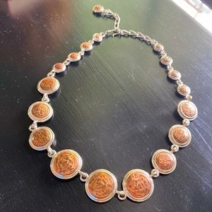 OLCI Jewelry Necklace! Silver tone and Bronze Tone!